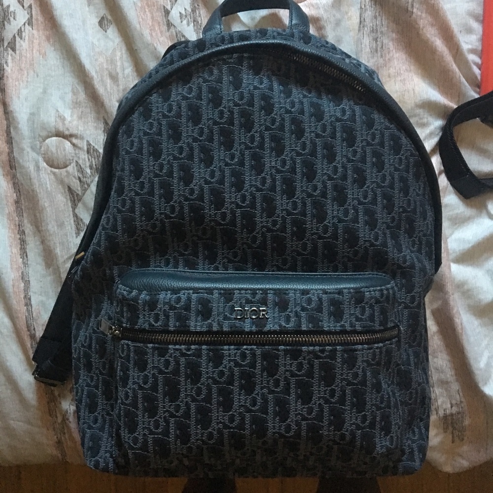 Dior travel backpack